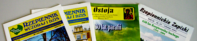 Okładki czasopim rzepiennickich