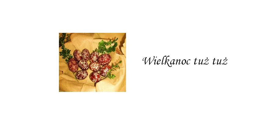 GMINNY KONKURS na PISANKĘ LUDOWĄ I PLASTYKĘ OBRZĘDOWĄ