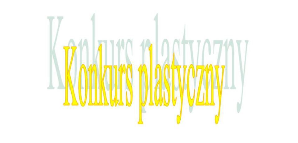 ZAPRASZAMY DO UDZIAŁU W KONKURSIE