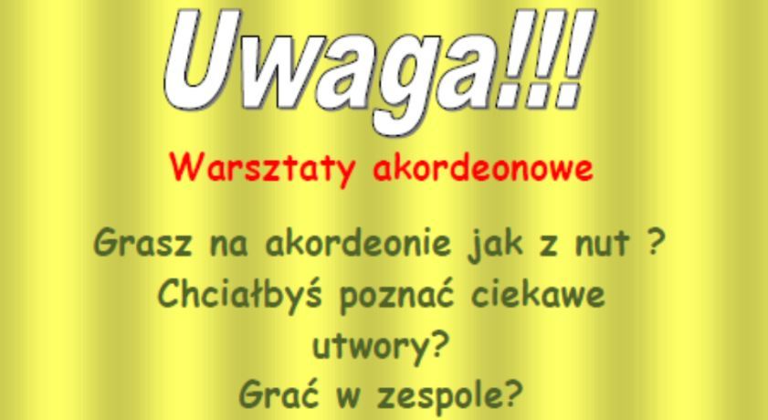 Poszukujemy akordeonistów
