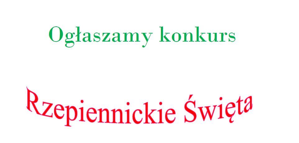 Ogłaszamy Konkurs