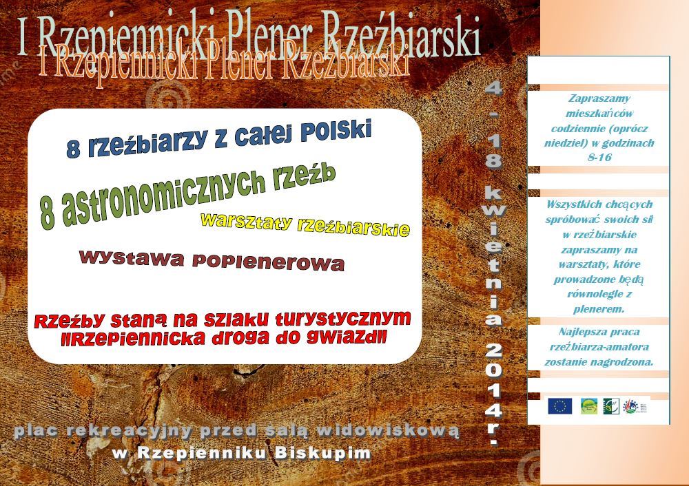 Zapraszamy mieszkańców na Plener Rzeźbiarski