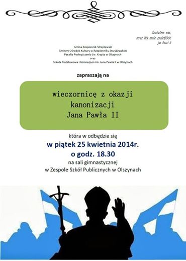 Zapraszamy na wieczornicę