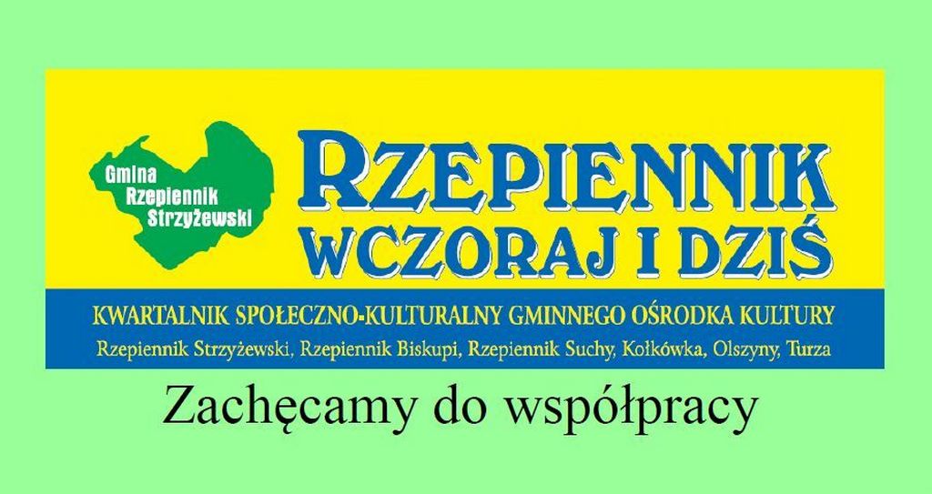 Konkurs na wyłonienie wykonawcy na druk gazety „Rzepiennik Wczoraj i Dziś” rozstrzygnięty!