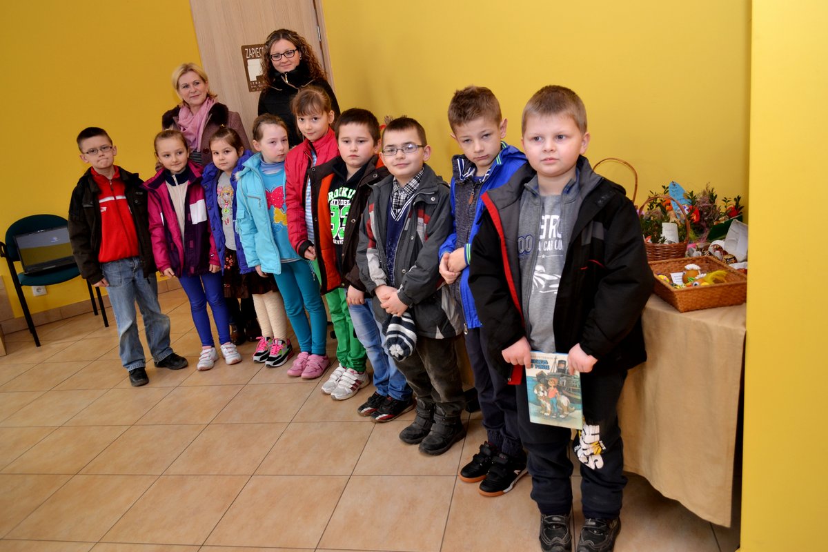 Wizyta dzieci ze Szkoły Podstawowej w Rzepienniku Suchym