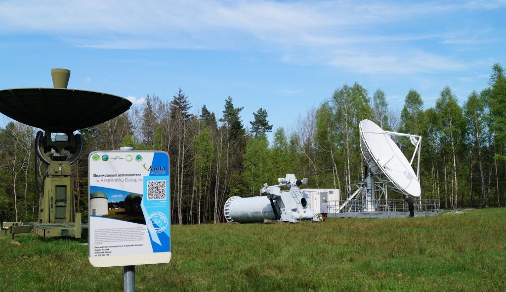 Dojazd do obserwatorium astronomicznego w Rzepienniku Biskupim