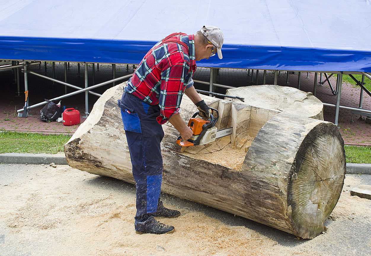 Plener Rzeźbiarski – Dzień Pierwszy