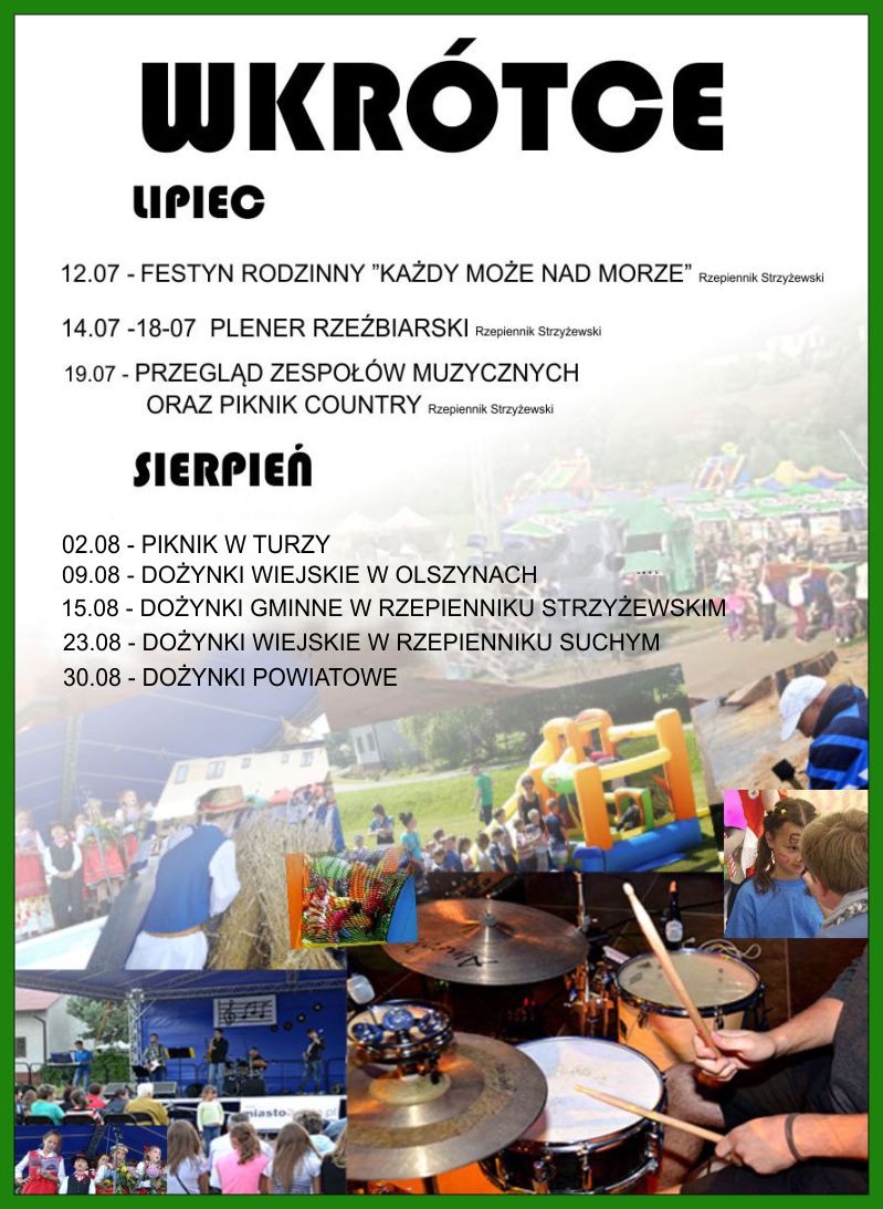 Wakacje! Będzie się działo!