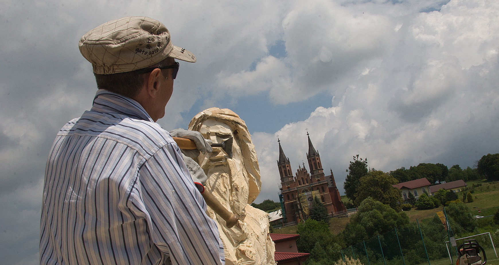 Plener Rzeźbiarski –  dzień drugi
