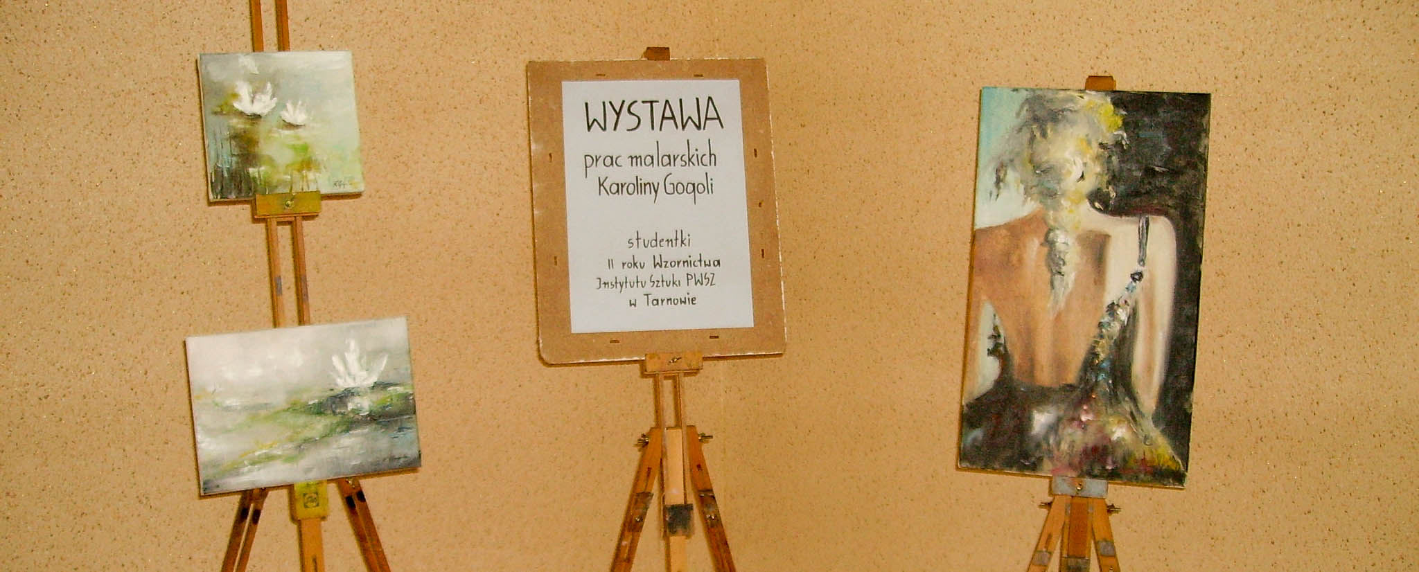 Wystawa malarstwa Karoliny Gogola