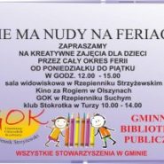 Nie ma nudy na feriach