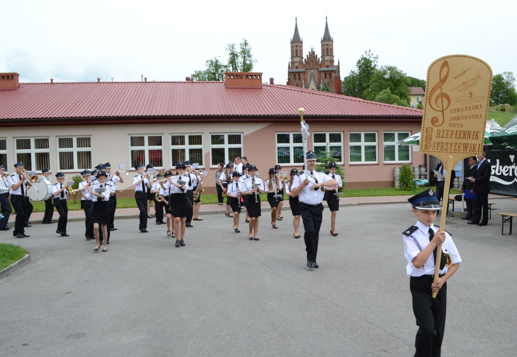 X Przegląd Strażackich Orkiestr Dętych w Rzepienniku Strzyżewskim